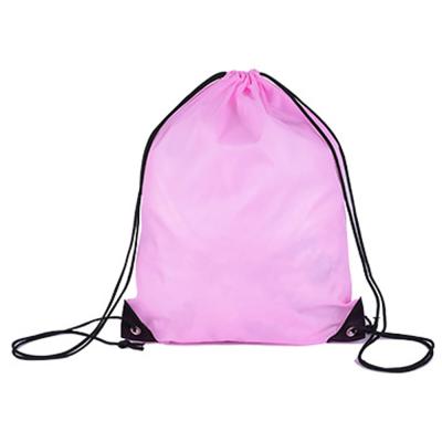 China BSCI Factory Eco - Friendly Promotion Recycled Sublimation Printing Polyester Drawstring Bag for sale