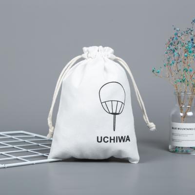 China High Quality Eco-friendly Cheap Fabric Extra Large Cotton Muslin Plain White Linen Customized Drawstring Bag for sale