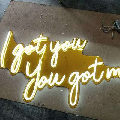 China Professional holiday decoration team customization propose lady neon sign wedding neon signs for sale