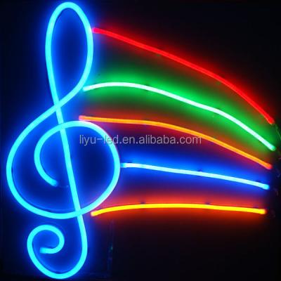 China Custom Waterproof Flexible PVC Color Changing Led Neon Rope Light , Color Changing Led Christmas Lights for sale