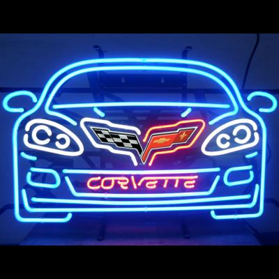 China PVC Corvette C6 led neon sign for sale