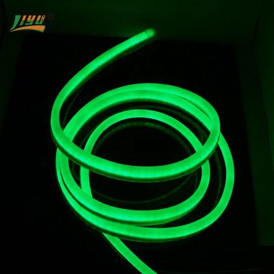 China LANDSCAPE Green Color Waterproof Neon Rope Light 2 Year Warranty for sale