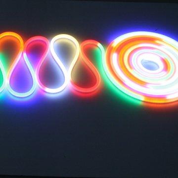 China Flexible Neon Decoration RGB , PVC BAR Shanghai Liy 24V 216LED/M for sale