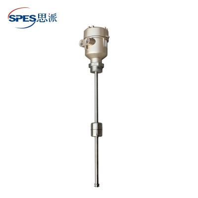 China PP/PTFE/SUS304/316L Oil Water Measuring UHZ-663 Series Submersible Plug-in Magnetic Level Gauge for sale