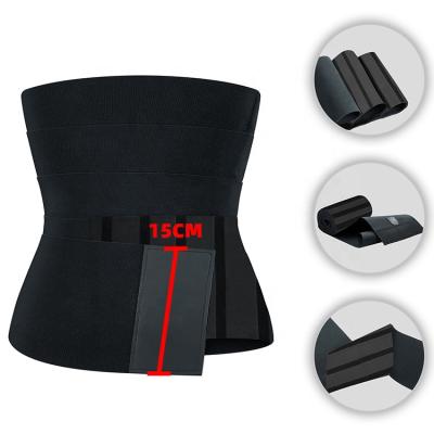 China 3026 Breathable Grab Me Up Invisible Tummy Wrap Shaper Waist Trainer Belly Bandage Wrap Belt Trimmer Belt For Tummy To Lose Weight for sale