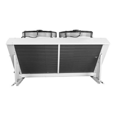 China Hotels V Type Air Cooled Condenser For Cold Storage Room Refrigeration Equipment for sale