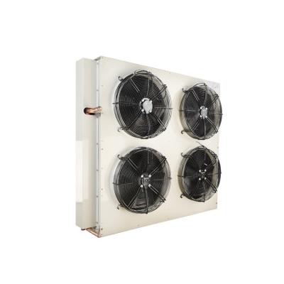 China Refrigeration Parts Cold Room Condenser New Energy Saving Type With Inner Grooved Copper And Heat Exchange Coefficient Improved 25%+ for sale