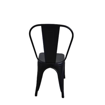 China Home Furniture Modern Chair Cooling Industrial Iron Dining Chair For Indoor , Outdoor for sale