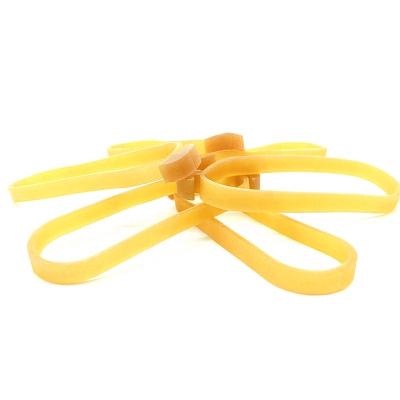 China Eco-friendly custom yellow rubber shape elastic stretch waist band durable heavy duty anchor suitable for agricultural industry for sale