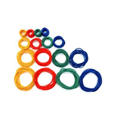 China Custom Silicone Rubber Eco - Friendly Any Size Matched Color Soft Elastic Silicone Rubber Band for sale