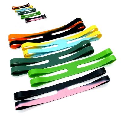 China Eco-friendly H Shape Colors Silicone Products Elastic Band Mixed Sizes Factory School Office Supplies Various Customize for sale