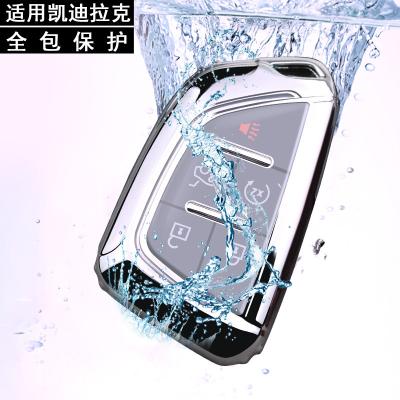 China High Quality Newly Designed High Quality Car Key Case For Cadillac Car Key Shell ATS XT4 TPU Car Key Case ATSL XT5 CT6 XTS CTS Protect Cover for sale