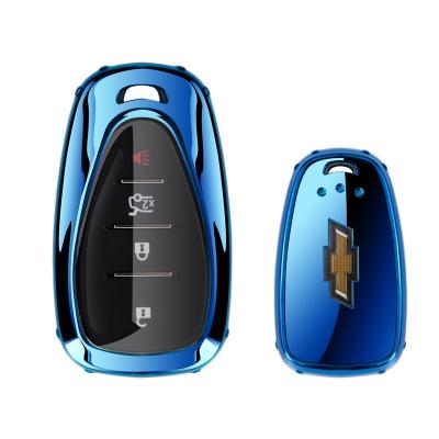 China High Quality Newly Designed High Quality Car Key CaseFor Chevrolet CRUZE MALIBU XL TRAX EQUINOX Car Key Case TPU Protect Cover Carkey Shell for sale