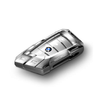 China New China-chic Widely Used Luxury Mecha Shell Zinc And Aluminum Car Key Cover For BMW for sale