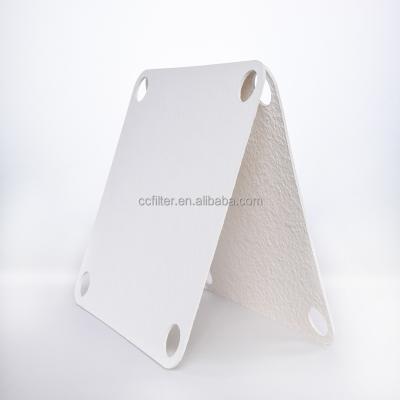 China food & SCP-110 Beverage Factory Recycling Beer Filter Backing Sheets, Precoat Filtration White Paper Pad D400 600*600mm for sale