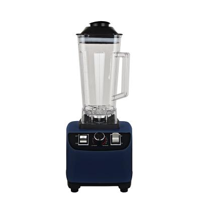 China Hotel Kitchen Juice High Quality Blender With Large Powerful Motor And 2L Glass Blender Jar for sale