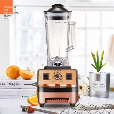 China Hotel Ceramic Double Blade Industrial Vegetable Digital Quiet Blender for sale