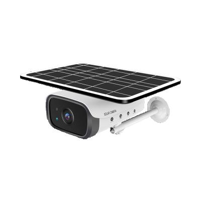 China Long Low Power 2MP 1080P Low Power Solar Battery 4G Full Color Bullet Standby Camera Two Way Audio for sale