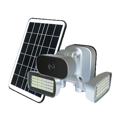 China Security NIGHT VISION HD 1080P CCTV Wireless Solar Bullet Camera System Outdoor Solar WiFi IP66 Street Light With Camera for sale