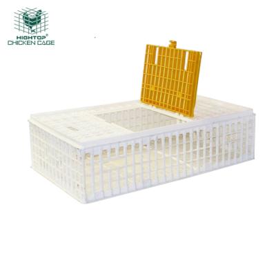 China Wholesale Big Size Reusable Foldable Chicken Crates Plastic Transport Boxes zu verkaufen