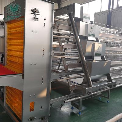 China Best Price Full Automatic A Type Layer Chicken Cage With Automatic Feeding Equipment for sale