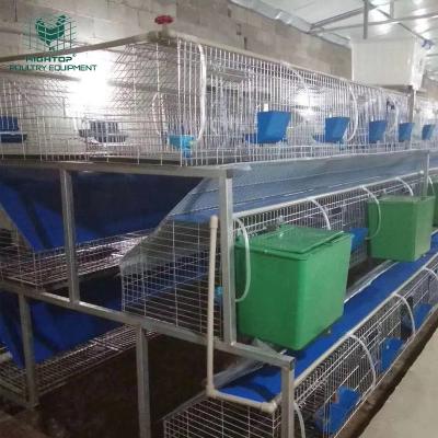 中国 hot sale welded wire mesh metal rabbit battery cage for sale in uganda 販売のため