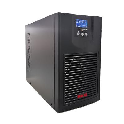 China Computer Uninterruptible Power Supply 110v Input Output 110v 1kva Online Ups With Battery for sale