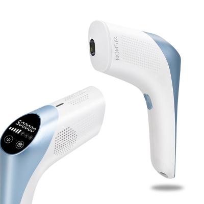 China 2021 New Cool Permanent Hair Removal Ice Combo Handheld Soft Lightweight Soft Glass Eye Hair Removal Machine for sale