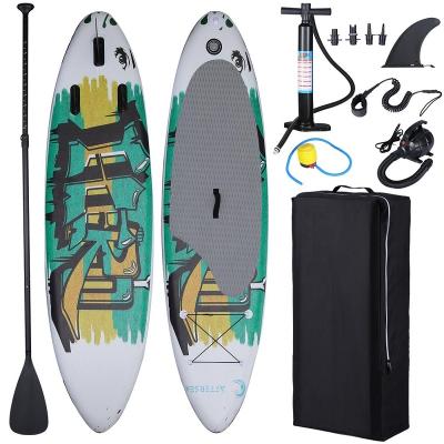 China Unisex High Quality Inflatable Surf SUP Stand Up Paddle Board Inflatable Paddle Board Soft Paddle Surf for sale