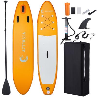 China Wholesale cheap stand up 11 inch wood grain boards inflatable electric body fins for paddle board SUP002 for sale