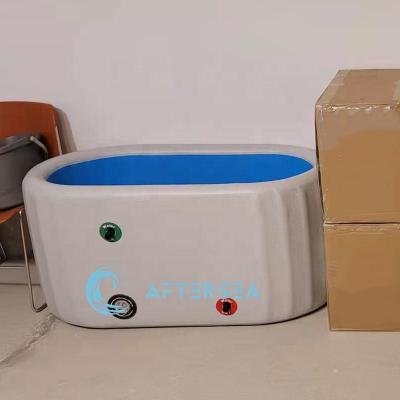 China Eco-friendly Modern PVC Ice Folding Portable Deep Soaking Bathtub for Cold Therapy and Cold Plunge for sale