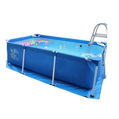 China Water Sports Park Rectangle Swimming Pool PVC Plastic Material Mesh PVC Fabric Kids Pool for sale