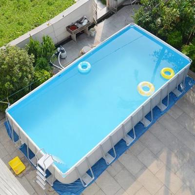 China Water Sports Park Strong Durable Polypropylene Safety Swimming Pool Cover Pool Ground Fabric for sale