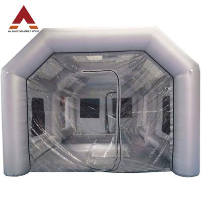 China Spray / PVC Inflatable Movable Temporary Working Store / Outdoor Party Wedding Sport Easy Set And Foldable Garden Over Ground Paint Booth for sale