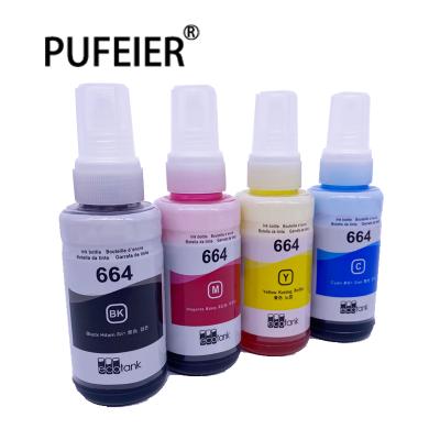 China 70ML New Bottle 664 T664 T6641-T6644 Dye Ink Refill Kit For Epson 664 Printer Ink ECOT664 for sale