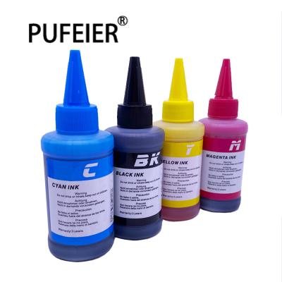 China 100ML Bottle Universal Dye Ink Refill Kit For Epson Canon HP Brother Inkjet Printer Universal CISS Ink 100ml Ink for sale