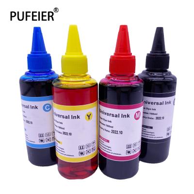 China Compatible Universal Dye Ink 100ML For Epson Canon HP Brother Samsung Lexmark Dell Kodak Printing Inks 100ml Universal Ink for sale