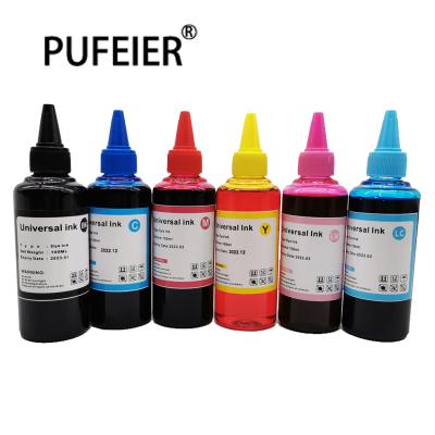 China 6 Color 100ML Universal Ink Refill Kit For Epson Canon HP Universal Brother Samsung Lexmark Dell Kodak Printer Dye Ink 100ml for sale