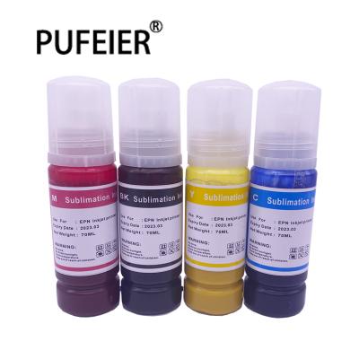 China 001 003 dye sublimation ink for Epson Ecotank L4150 L4160 L6160 L6170 L6190 L3110 L3150 sublimation ink compatible for sale