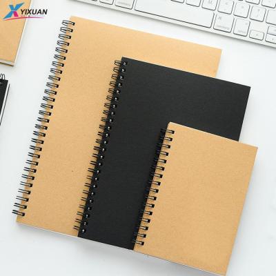 China Wholesale a6 a5 a4 a3 hard cover pp pvc printed sketchbook custom drawing for sale