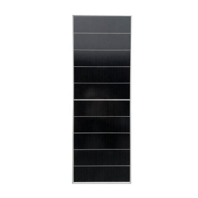 China Marine RV boat 20w 30w 60w 80w 100w 160w 190w 200 watt monocrystalline aluminum frame solar panel 1650*580*30mm for sale