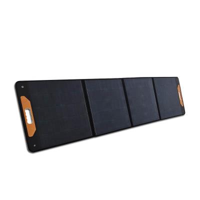 China Wholesale PE ETFE 200W Felt Portable Foldable Mono Solar Panel For Camping 2240*565*3mm (Unveiled) for sale