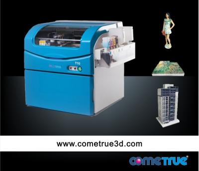 China (Become Dealers) ComeTrue 3D Full Color Powder 3D Printer 200x160x150 (mm) for sale