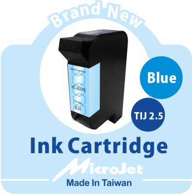 China COMPATIBLE Blot Blue Ink Cartridge 1918 TIJ 2.5 51645A 45A Dye Based Inks Textile Coding Mailing Addressing Check for sale