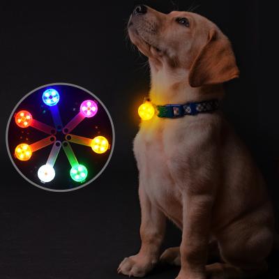 China Silicone Safety Pet Dog Stored Waterproof Decorative Led Pendant Outdoor Accessories Led Mini Pendant Watch Light Animals 500 Red Small for sale