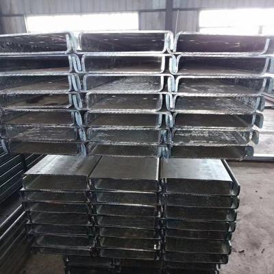 China Black or Galvanized C Channel Steel for sale