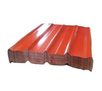 China Building Material Color Coated PPGI Prepainted Steel Corrugated Roof Tile Sheet Price for sale