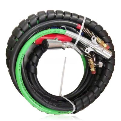 China 3 in 1 Air Hose Rubber Electrical Cable Wrap 15ft 15ft or 12ft for sale