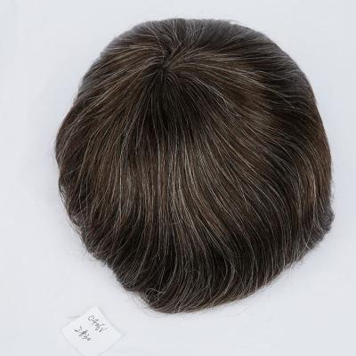 China High Density 100% Natural Looking Men French Lace HD Human Hair Toupee for sale