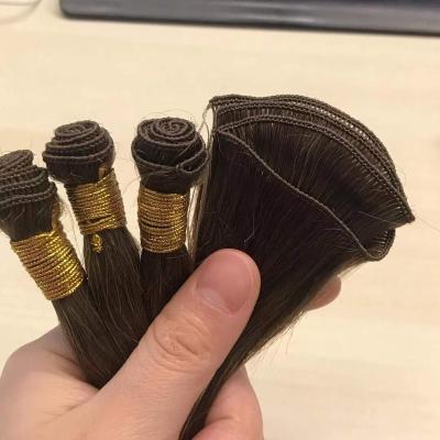 China Silky Straight Fast Shipping Machine Double Wave Weft Cuticle Aligned Human Hair Guangdong Shenzhen Handtied Indian Hair Weft Hand Tied Weft Hair for sale